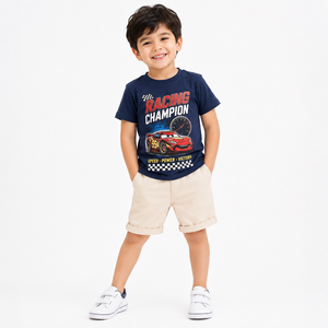 เสื้อยืดคอกลมแขนสั้นสีสันปรับแต่งได้สำหรับผู้ชาย สไตล์ลำลอง ทรงปกติ ผ้าฝ้าย 100% ระบายอากาศได้ดี น้ำหนัก 180 กรัม สไตล์สตรีท - Product Image 2
