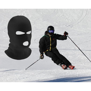 Pasamontañas Acrílico al por Mayor con Diseño Desgastado, Personalizado, Cobertura Facial Completa, para Deportes de Invierno al Aire Libre, Estilo Único - Product Image 5