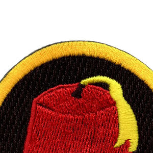 Badges brodés de haute qualité en tissu sergé, motifs tendance, patchs brodés en forme de cercle et de cœur, prêts à poser - Product Image 3