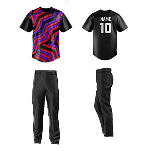 Breathable Custom <b>Baseball</b> Uniform 2025 Sublimation OEM Wholesale <b>Baseball</b> Jersey <b>Set</b> - Product Image 3