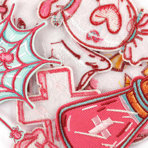 Wholesale Embroidery Patch Custom Artistic Stitch Embroidered Badge for <b>Jackets</b> Hats Backpacks Clothing Iron On Sew On - Product Image 6