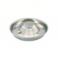 Mangeoire pour chiots en acier inoxydable 1,4 L 29 cm, bol pour chiens et chiots