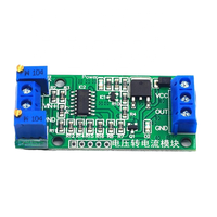 Module Convertisseur Tension-Courant 0-2,5V 3-3,3V 5V 10V 15V 24V vers 4-20mA Carte Transmetteur de Signal Analogique PLC Industriel