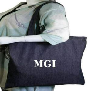 Bolsa de Mano Reutilizable de Algodón 100% para Mujer, con Logotipo Personalizado, Estampados de Animales, Cierre de Cremallera, Dos Asas, Alta Calidad, Música - Product Image 4