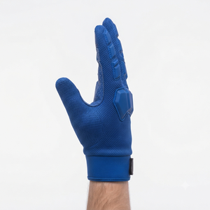 Professional American Football Goal Keeper Gloves with Finger Save Support Breathable Mesh and Strong Ball Handling - Product Image 5