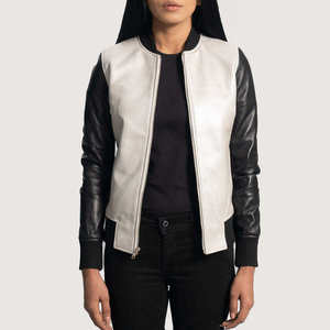Chaqueta de Cuero Personalizada de Alta Calidad para Mujer, Chaqueta de Invierno de Color Sólido Transpirable de Alta Calidad Hecha a Medida - Product Image 3