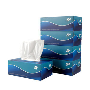 Boîte de mouchoirs en papier écologique, haute absorption, sans danger pour la peau, idéale pour les commandes de vente au détail et les commandes OEM - Product Image 1