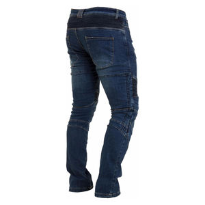 Jeans de Mezclilla Desgastados de Moda para Hombre, Alta Calidad, Nuevo Diseño 2026, Corte Recto, Casual, con Remaches y Bordados, Estilo Motociclista - Product Image 4