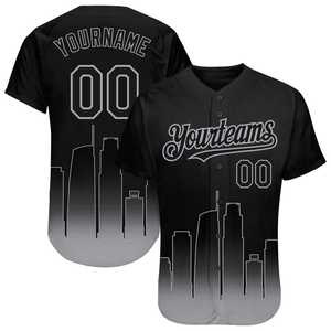 Camisetas de béisbol personalizadas estilo urbano para hombres y jóvenes, transpirables, tallas grandes, impresas y bordadas - Product Image 6