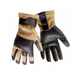 Tac NFOE2 Gants de vol Tan Pilot Nomex Flyer Écran tactile Résistance aux coupures Gants en cuir ignifuges du Pakistan - Product Image 2