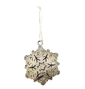 Adorno Colgante de Metal Hecho en Fábrica, Decoración Artesanal para Árbol de Navidad, Decoración Navideña para el Hogar, Personalizado a Precio Accesible - Product Image 1