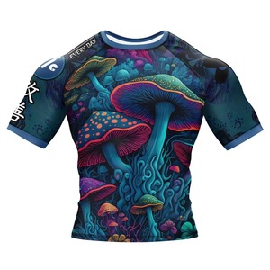 Camiseta de Natación para Hombre, Protección Solar, Estampada, Bajo MOQ 2026 - Product Image 3