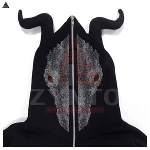 Sudaderas con Pedrería para Hombre, de Secado Rápido y Transpirables, de la Mejor Fabricación, Ropa Básica para Hombre, Sudaderas con Pedrería de Algodón Mezclado para Venta en Línea - Product Image 6