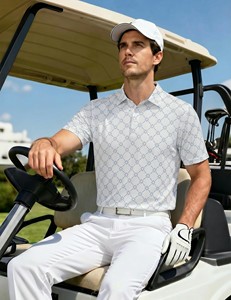 Camisa Casual de Poliéster para Hombre, Antiarrugas, de Secado Rápido, Transpirable, con Estampado por Transferencia de Calor (Tallas S-3XL) - Product Image 3