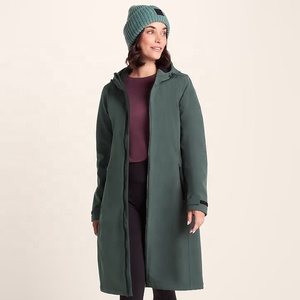 Chaqueta Softshell Impermeable para Mujer, Cortavientos, de Secado Rápido, con Capucha, Largo Regular, para Otoño e Invierno - Product Image 5