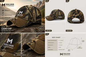 Gorra de Béisbol Bordada Personalizada al por Mayor, Unisex, de 6 Paneles, con Parte Superior Rígida, Protección Solar para Exteriores, Camuflaje, Primavera/Otoño - Product Image 6