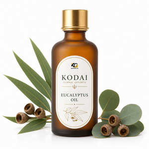 Aceite de eucalipto Kodai 100% puro, aceite esencial herbal natural para el cuidado de la piel y aromaterapia - Product Image 1