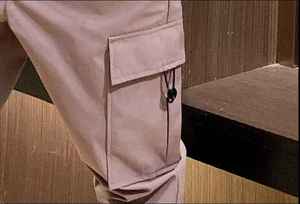 Conjunto de 2 Piezas de Ropa Urbana con Logotipo Personalizado, Chaqueta Cortavientos para Hombre, con Múltiples Bolsillos, de Poliéster Impermeable, para Verano - Product Image 4