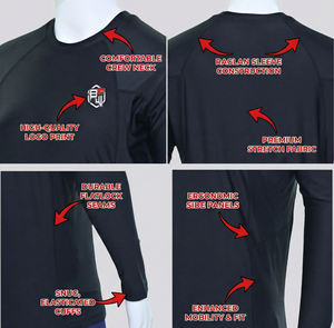 Vente en gros de rashguards ODM à manches longues UPF 50, chemise de protection solaire anti-UV à manches longues pour femmes, rashguards respirants personnalisés - Product Image 2