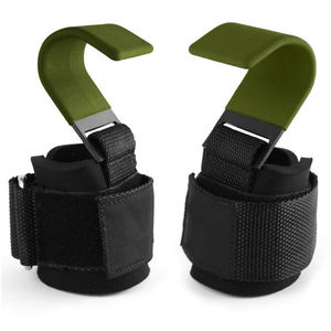 Crochets de musculation, poignées de traction, bandes de maintien pour poignets, sangles de soutien pour la musculation et l'entraînement en salle de sport - Product Image 2