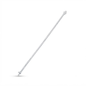 Bracelet tennis en diamants de laboratoire ronds brillants certifiés IGI, or massif 10K 14K 18K, bijoux de mariée, couleur DEF, clarté VS VVS - Product Image 3