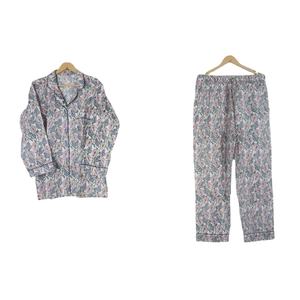 Vestido de noche de la mejor calidad, conjunto de pijama de manga larga para mujer, Conjunto de pijama de algodón 100% para mujer, ropa de dormir a la venta a precios de fábrica - Product Image 1