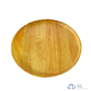 Plateau de service rectangulaire en bois écologique de haute qualité, planche de rangement au design moderne, idéal pour les fêtes, plateau créatif pour boissons et thé, bleu - Product Image 1