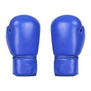 Gants de boxe professionnels personnalisés avec sangle de poignet réglable, en cuir PU de haute qualité, fermeture auto-agrippante, design de logo personnalisé - Product Image 1