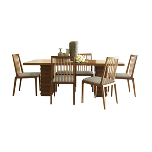 OFERTA ESPECIAL - Muebles Modernos - Juego de Comedor con 6 Sillas, Juego de Mesa de Cocina Moderno, Mesa de Comedor de Interior a Precio Económico - Product Image 6