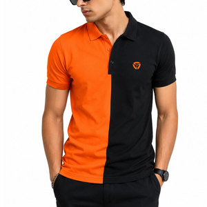 Chemises polo pour hommes, tendance, tissu confortable, design élégant, parfaites pour les tenues décontractées et les looks habillés. - Product Image 1