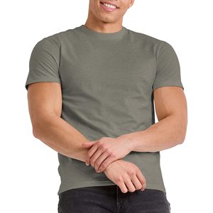 Camiseta de Hombre de Algodón Pima Lisa de Alta Calidad, Ajustada, con Logotipo Personalizado por Sublimación, Tallas Grandes, Venta Caliente - Product Image 6