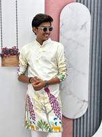 Kurta indienne pour femme, coupe ajustée, multicolore, en pur coton, broderie et travail de miroirs, idéale pour les mariages et le Diwali