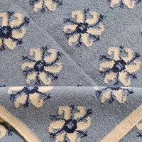 Tapis en laine fait main à motif abstrait, tissé à la main, doux, moderne, écologique, antidérapant, adapté aux animaux domestiques, antibactérien, à poils ras