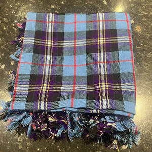 Suministros Personalizados de Fábrica, Tartán Escocés de Clan, Tartán Masónico de las Tierras Altas, Accesorio de Tartán, 16 oz, 100% Lana Acrílica - Product Image 2