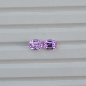 26Carats Natural Fuchsia Pink Kunzite <b>Matched</b> Oval Pair Set Gemstone Jaipur Manufacturer Good Quality Kunzite Perfect Jewelry - Product Image 3