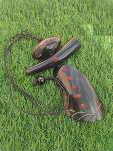 Best Selling Handmade Modern Fashionable Buffalo Horn Necklace Jewelry Irregular Shape for Parties-Hot Sale in India - Product Image 2