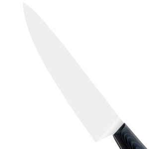 Couteaux de chef avec manche à motifs noirs et lame large pour la découpe, le tranchage, le hachage et la préparation des repas au quotidien. - Product Image 5