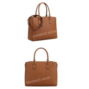 Bolso Tote de Cuero Genuino de Lujo para Mujer - Bolso de Mano de Piel de Vacuno Premium - Bolso de Hombro de Gran Capacidad para Negocios y Viajes - Product Image 3