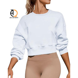 Sudadera Corta de Forro Polar para Mujer con Logotipo Personalizado - Product Image 1