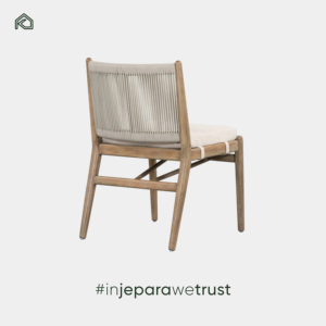 Chaise d'extérieur en bois scandinave, finition naturelle, design confortable et portable, pour hôtel, terrasse et jardin - Product Image 2