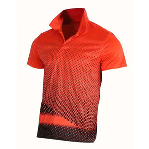 Polo de Golf Sublimado Personalizado Unisex, Manga Corta, Cuello Camisero, Ligero, para Entrenamiento en Club - Product Image 3
