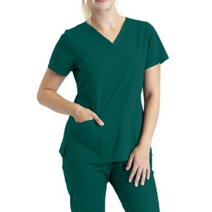 Comfortable Hospital Uniform Nurse Work Clothes Custom logo Uniform Medical <b>Scrubs</b> <b>Set</b> for Men - Product Image 1