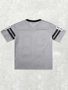 เสื้อเจอร์ซีย์ตาข่ายลายกราฟิก 88 สตาร์ ไซส์ใหญ่พิเศษ เสื้อผ้าสตรีทแวร์แนวสปอร์ตสำหรับทุกเพศ รับผลิตตามสั่ง (OEM) ขายส่ง - Product Image 6