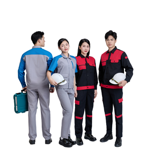 Ensemble de vêtements de travail sur mesure, pantalon cargo pour chantier, vêtements de travail pour ouvriers d'usine, combinaison de soudage, OEM/ODM/FAIBLE MOQ - Product Image 1