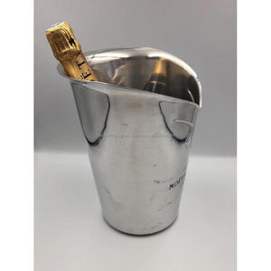 แจกันถังน้ำแข็งหัวกวางเรนเดียร์ตกแต่งบ้านบาร์งานฝีมือโลหะแบบพกพาถังแช่ไวน์ทำด้วยมืองานปาร์ตี้คริสต์มาส - Product Image 3