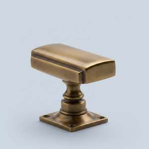 Modern <b>Antique</b> Brass Cabinet Knob Furniture Hardware Handle Durable Minimalist Design Kitchen <b>Wardrobe</b> Antirust Eco-Friendly - Product Image 1
