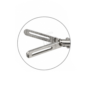 Pinces manuelles réutilisables pour la préhension intestinale, en acier inoxydable, instrument médical, fourniture chirurgicale, taille personnalisée, haute qualité - Product Image 4