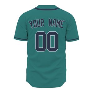 Maillots de baseball respirants personnalisés avec nom et numéro, haute qualité, grandes tailles, en vente en ligne à prix abordable - Product Image 2