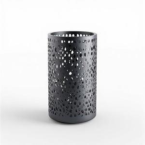 Porte-parapluie en métal de qualité supérieure, conçu pour un rangement organisé dans l'entrée, avec une construction durable et un aspect moderne et élégant - Product Image 4
