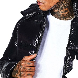 Chaquetas Acolchadas Negras de Alta Calidad para Clima Frío, Chaqueta de Invierno para Hombre, Chaqueta Acolchada de Plumón de Alta Calidad - Product Image 5